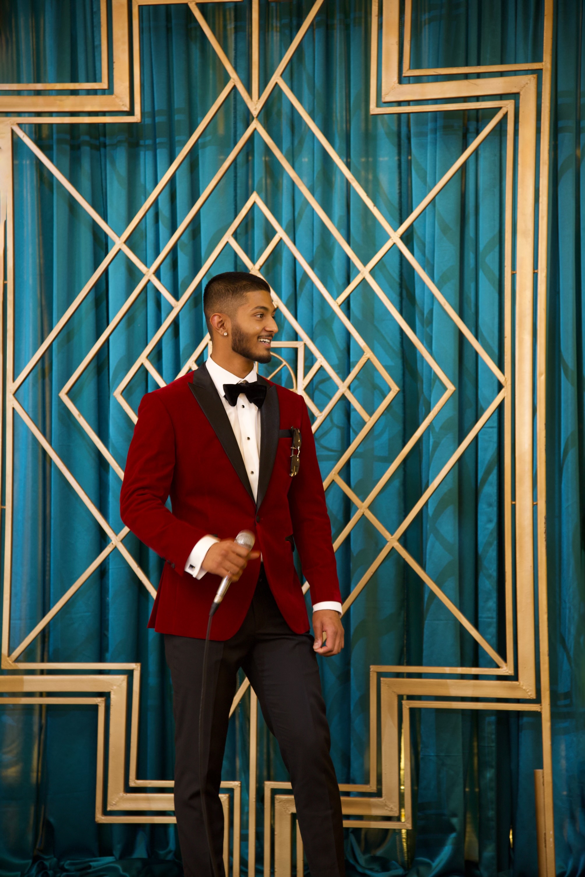 Harjas Dulku at a formal event